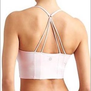 Ballet pink Beloved longline bralette